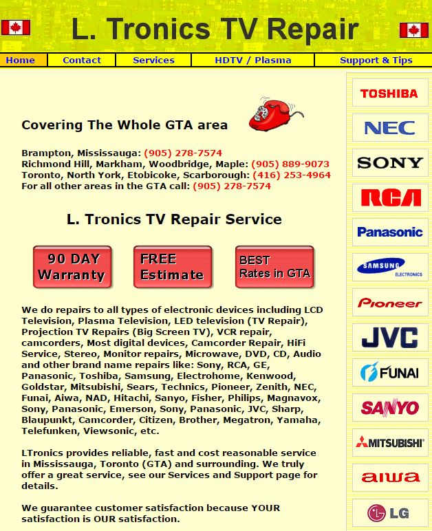 L. TRONICS Flyer Mall